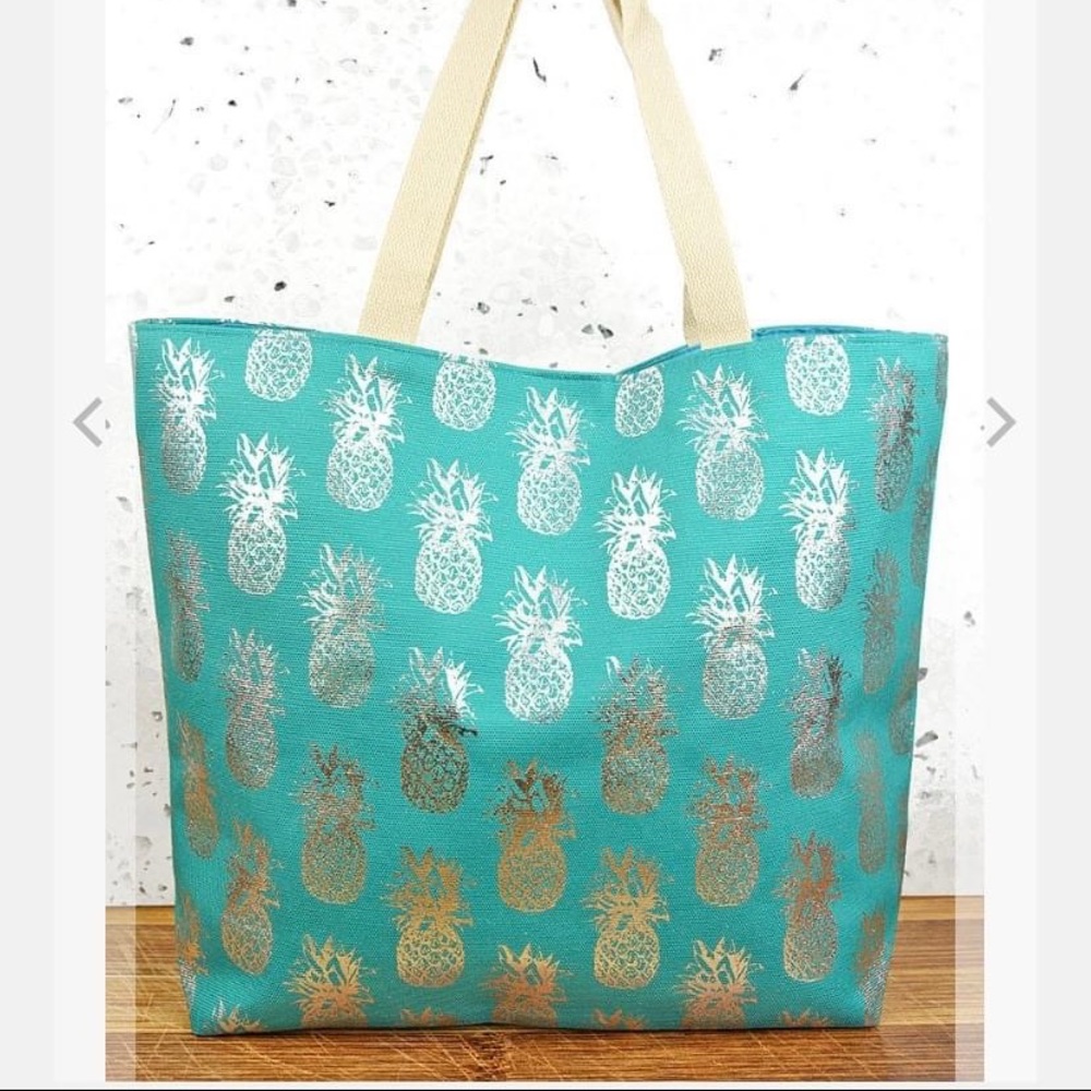 Pineapple tote bag